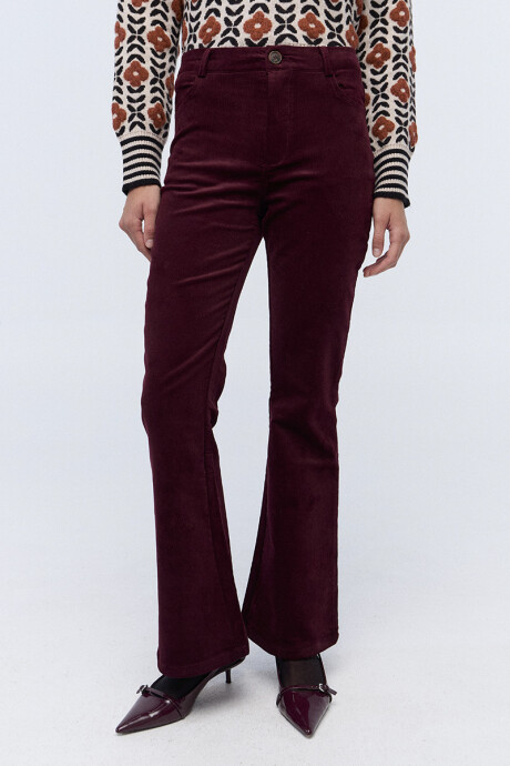 Pantalón Liverpool Bordo
