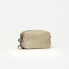 Bandolera New Eterial en Cuero Croco Shine Taupe