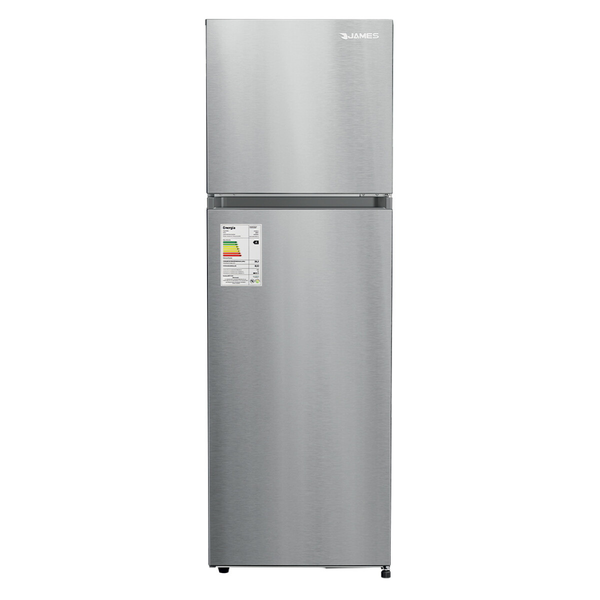 Heladera JAMES RJ301 INOX 266 LTS 