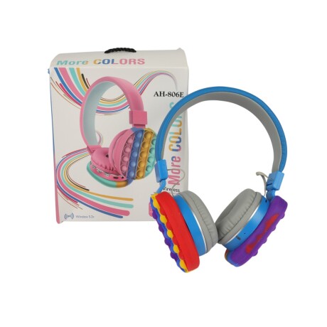 AURICULARES INALAMBRICOS BLUETOOTH POP IT AZUL AURICULARES INALAMBRICOS BLUETOOTH POP IT AZUL
