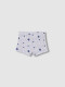 Traje De Baño Estampado Estrellas Azul Medio Oscuro