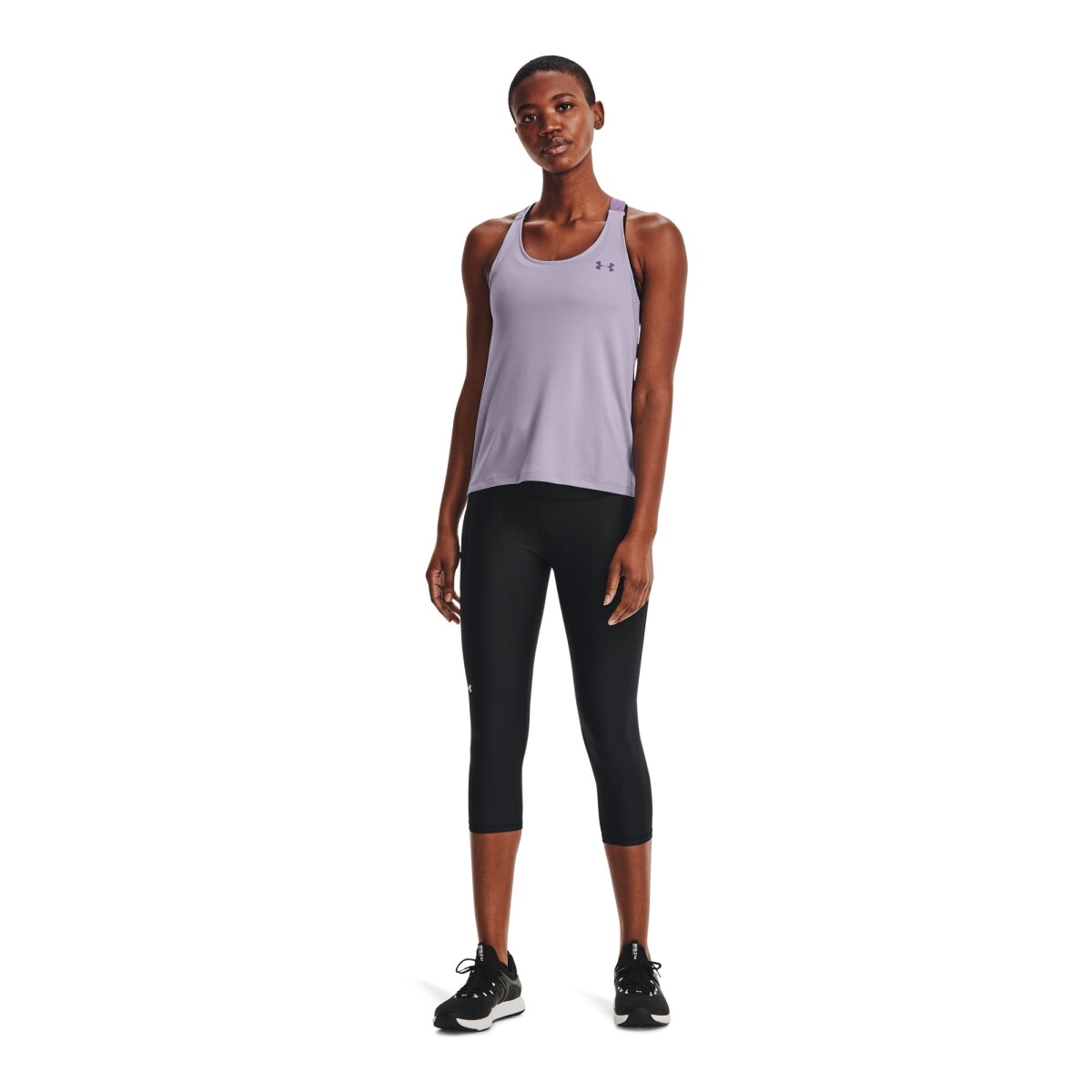Calza de Mujer Under Armour Capri - Negro 