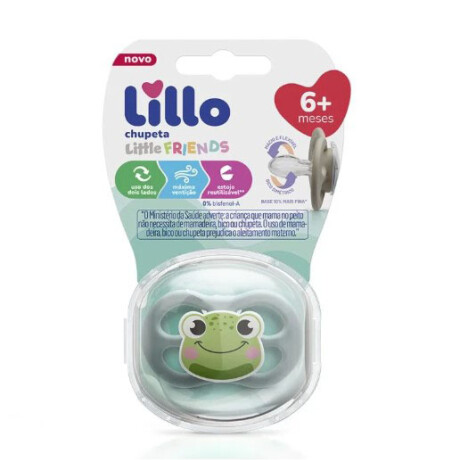 Lillo chupete Little Friends Sapito 6+m