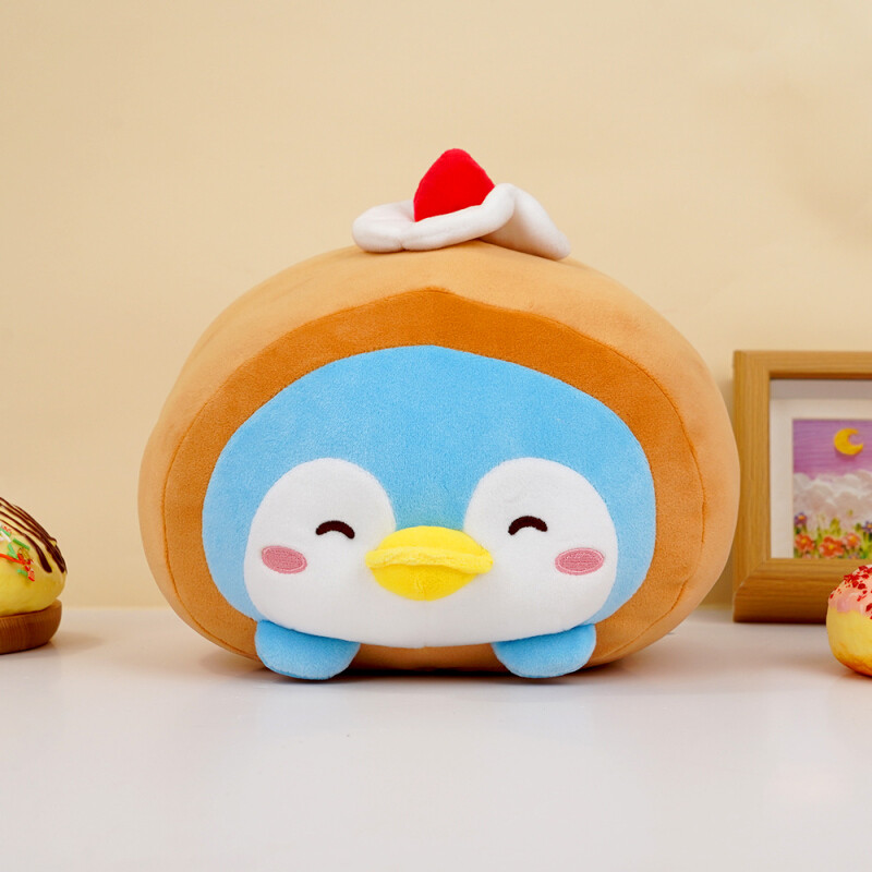 Peluche Pingüino Bakery - Roll De Crema - Koko - 22cm Peluche Pingüino Bakery - Roll De Crema - Koko - 22cm