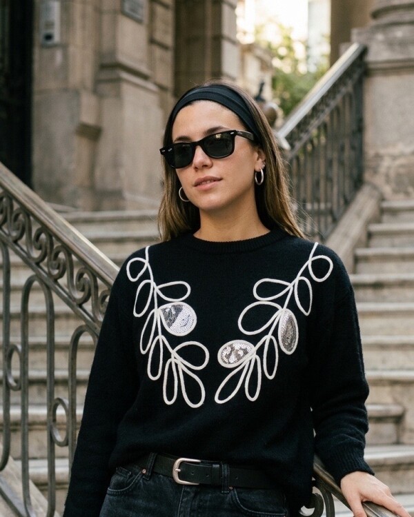 Sweater Lucerna Negro