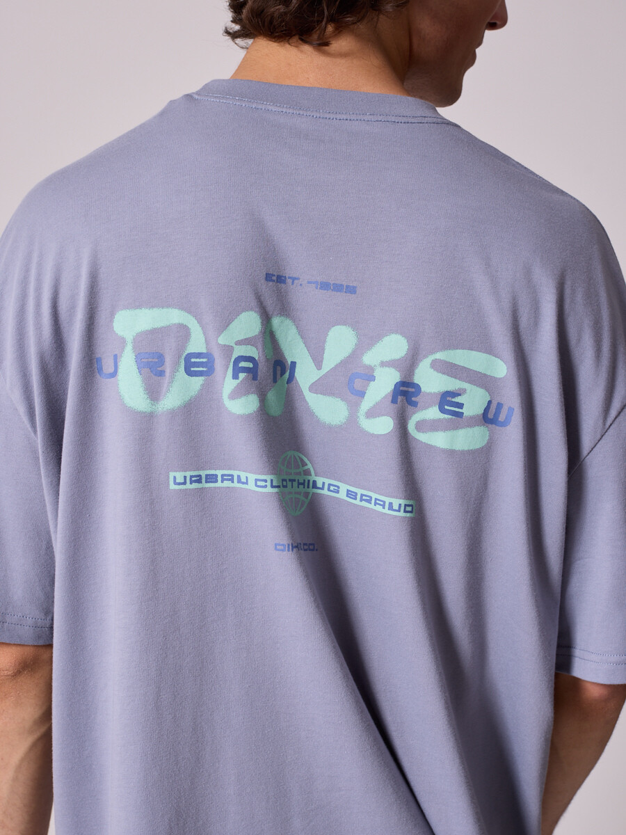T-SHIRT CABEL DIXIE Gris Claro