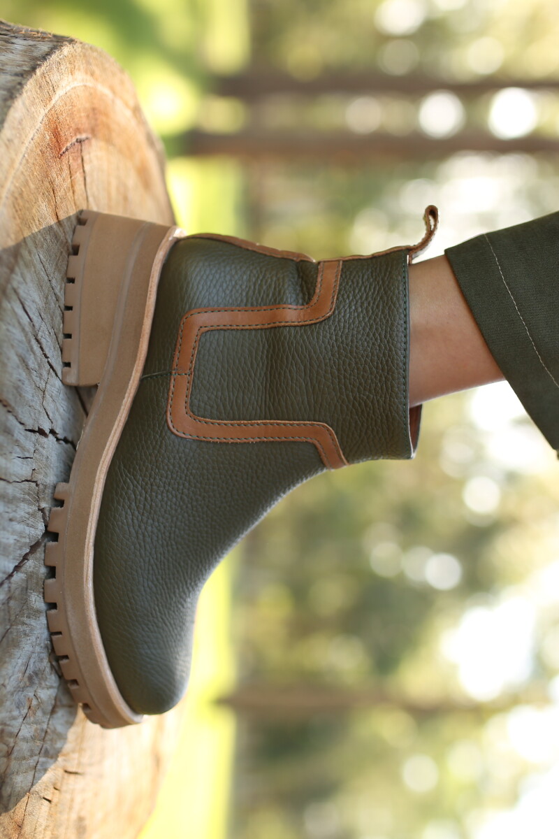 BOTA ROCA FW23 Verde Y Came