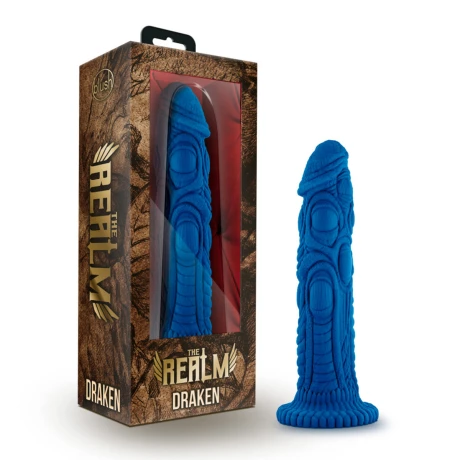 The Realm Draken Lock On Dildo Azul The Realm Draken Lock On Dildo Azul