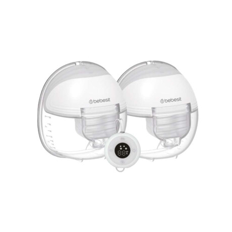 Set 2 Extractores De Leche Portatil Bebesit Con Control Remoto