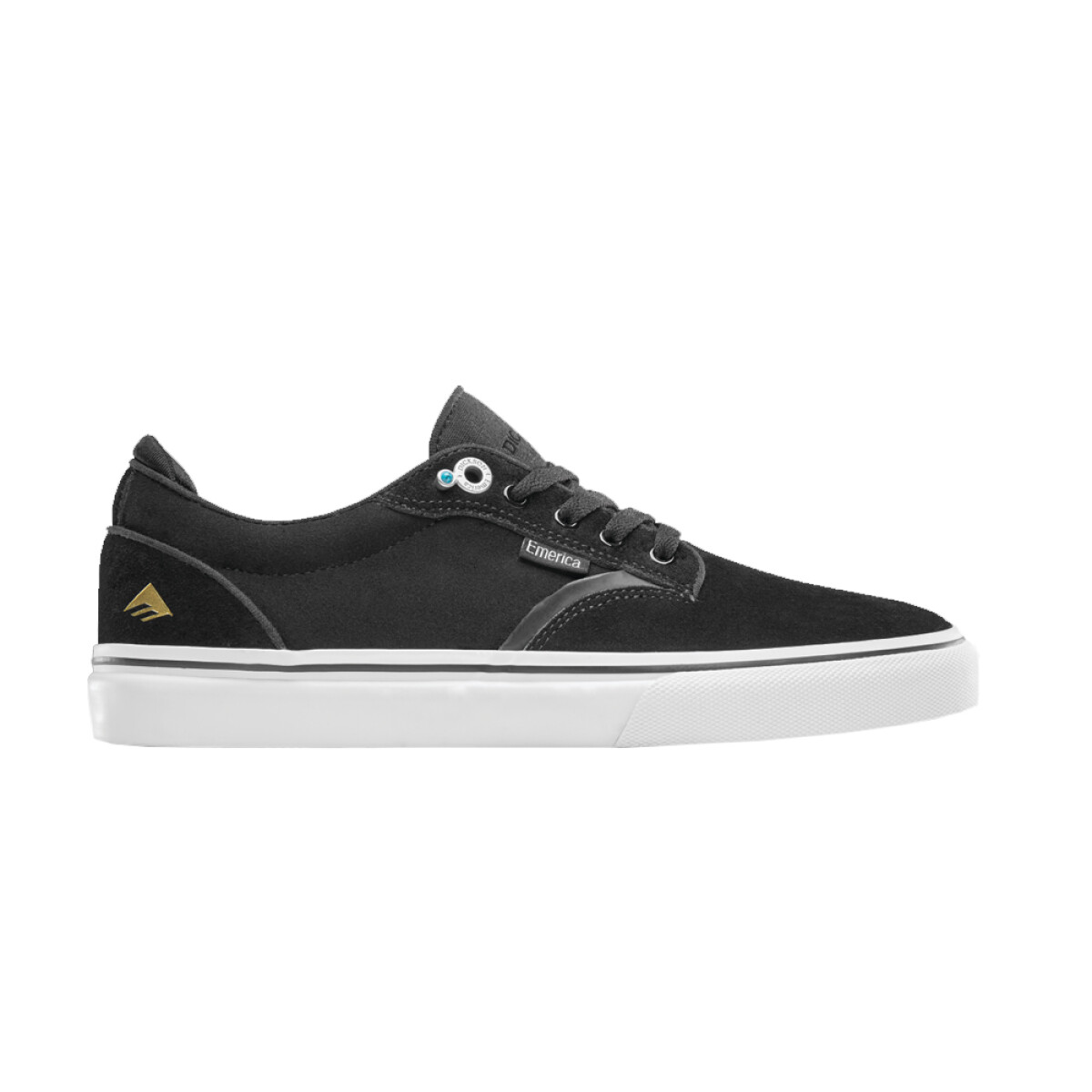 EMERICA DICKSON SKATEBOARD - Black/Gold 