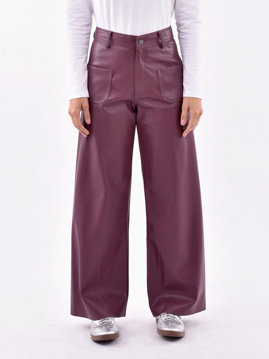 PANTALON MORA - BORDEAUX 