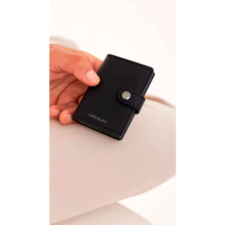 Tarjetero Tiziano Anti Clonacion Negro