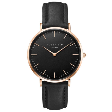 Reloj ROSEFIELD BBBR-B11 The Bowery Cuero Negro 0