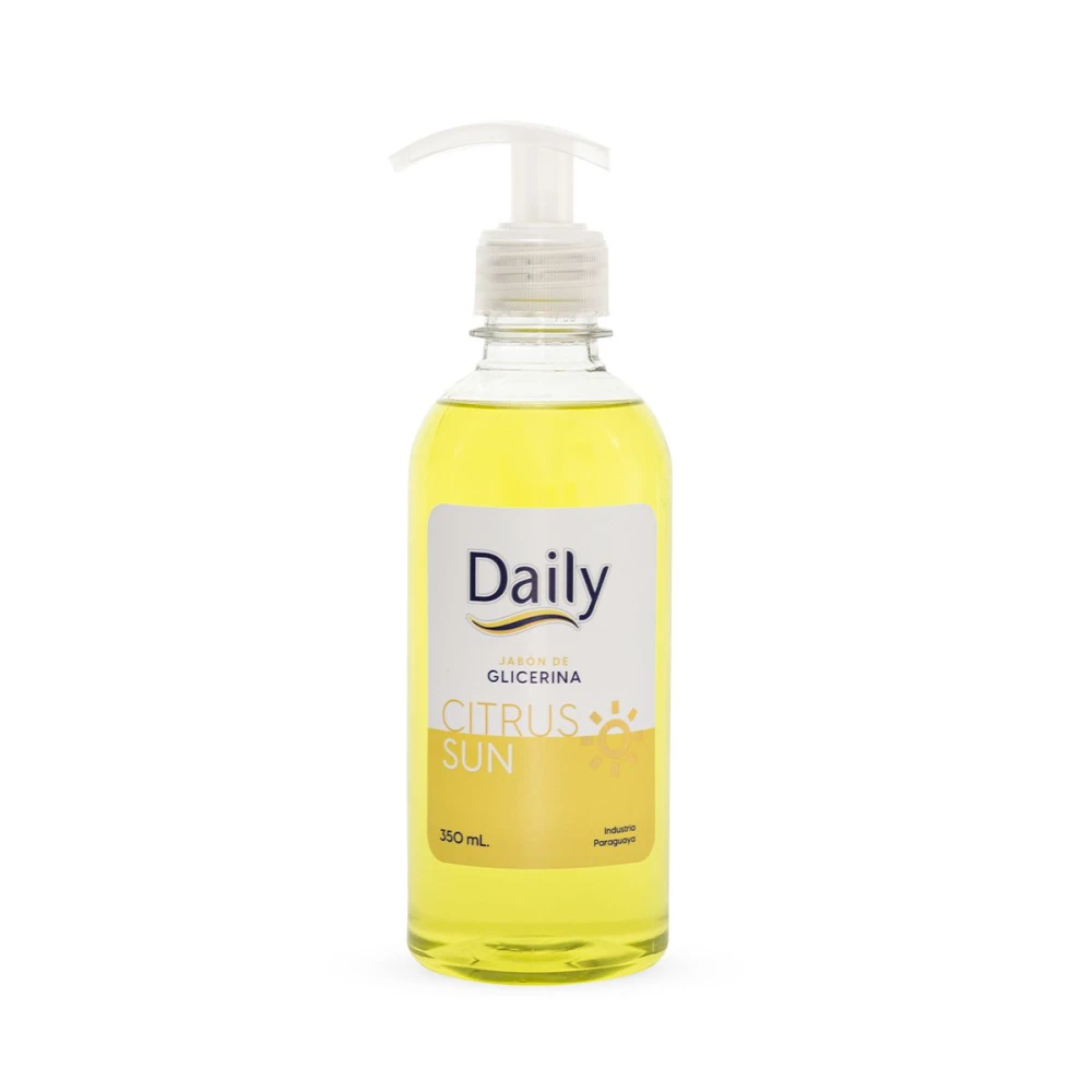 DAILY JABON LIQ. CITRUS SU 350 ML. UNID.
