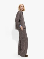 Pantalón A Rayas marron