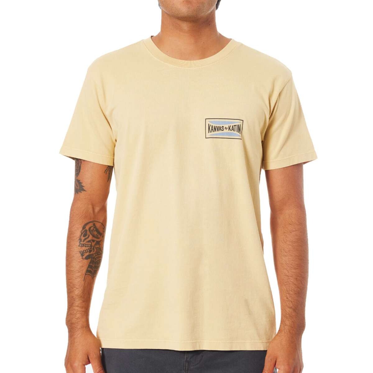 Remera Katin Scrubber - Amarillo 