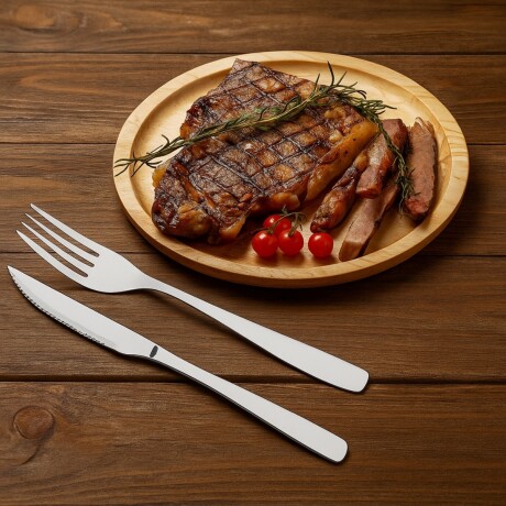 Cuchillo Carne con Serrucho Cosmos Acero Inoxidable Tramontina Cuchillo Carne con Serrucho Cosmos Acero Inoxidable Tramontina