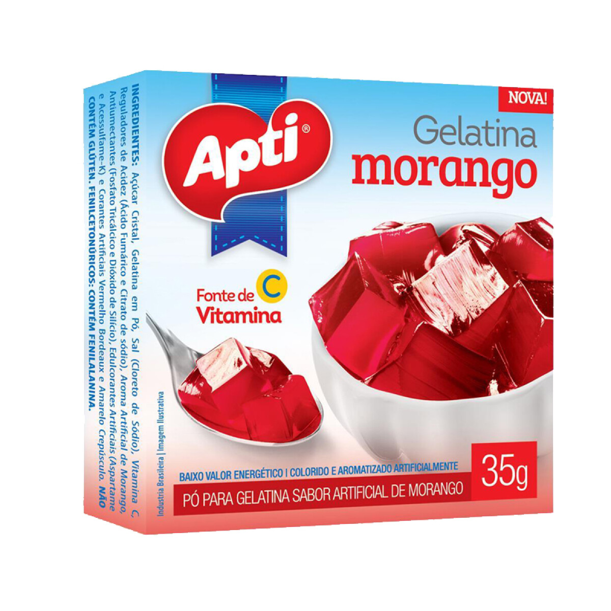 Gelatina APTI 20grs - Fresa 