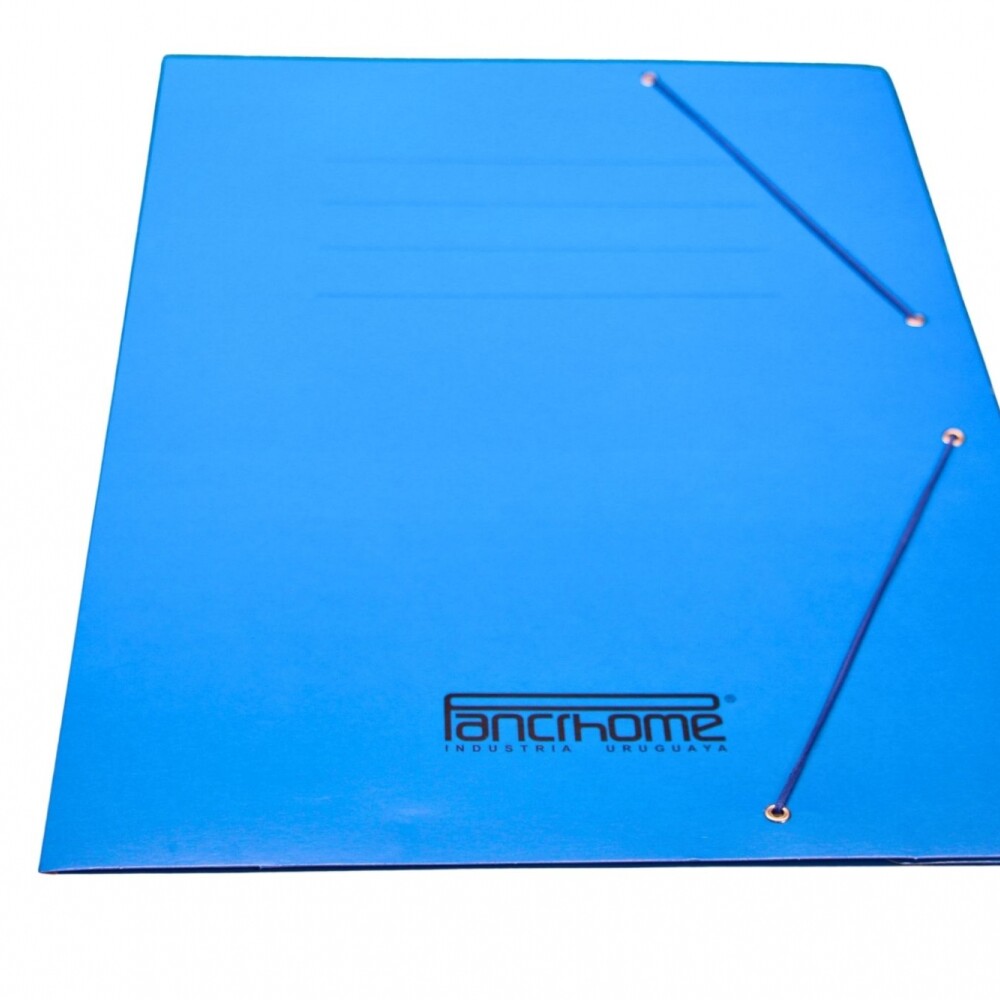 CARPETA 1/4WATMAN DE CARTON AZUL
