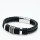 Pulsera cuero Negro
