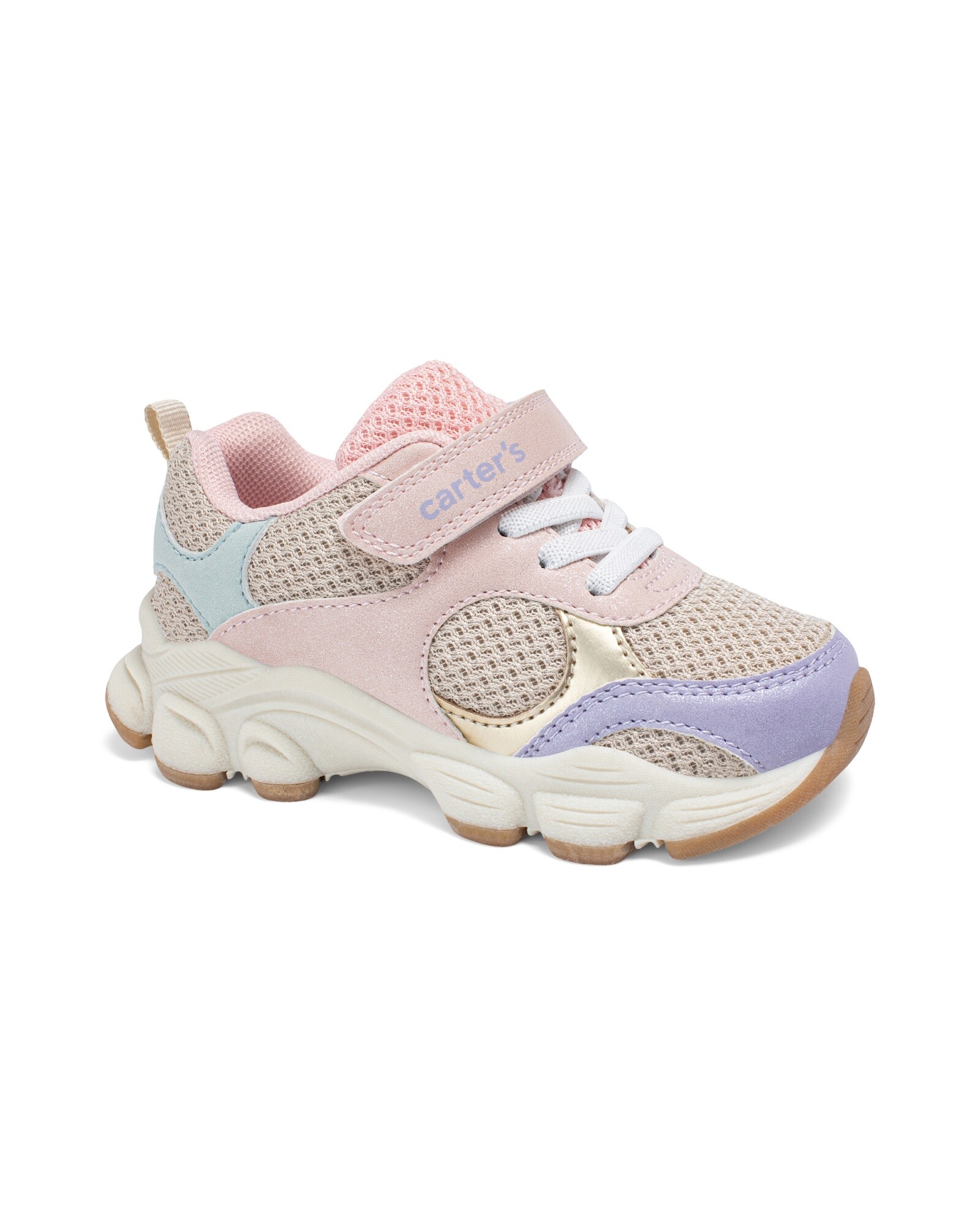 Championes con velcro, diseño colorblock Sin color