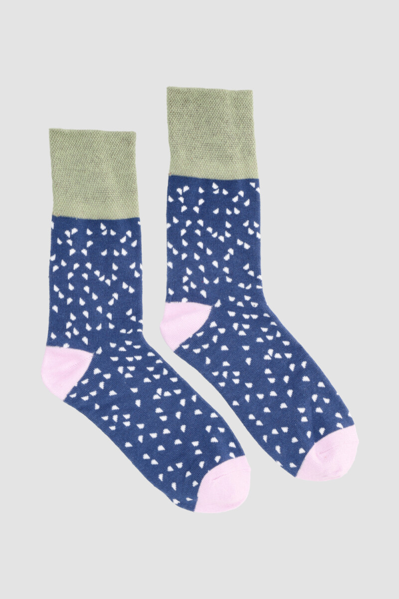 Medias de algodón con diseño con sujecion suave en puño - Variante 35 