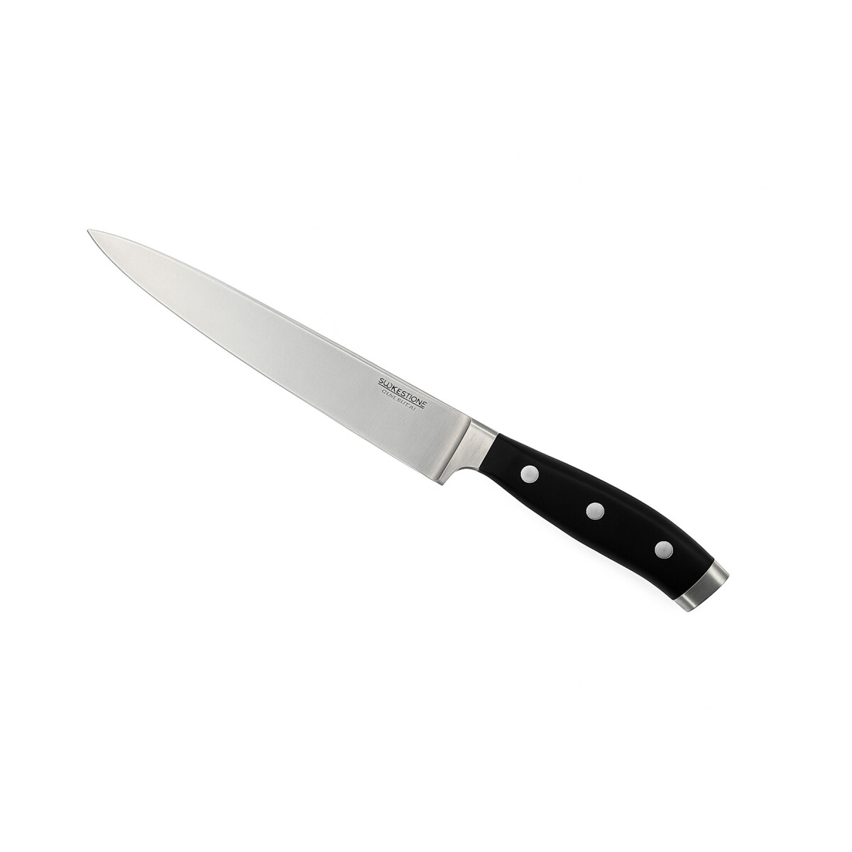 Cuchillo De Cocina Premium Carne Acero Inoxidable Resistente - Color Negro 