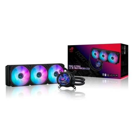 Cooler Liquido Asus Rog Strix Lc Iii 360 Argb Lcd Negro 001
