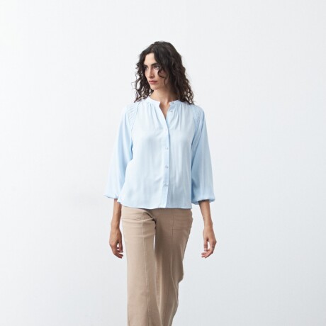 CAMISA ONA Celeste