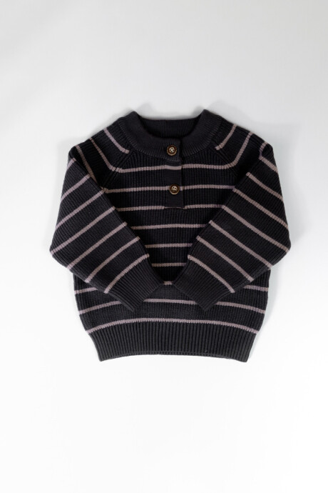 Conjunto 2 piezas tejido Negro