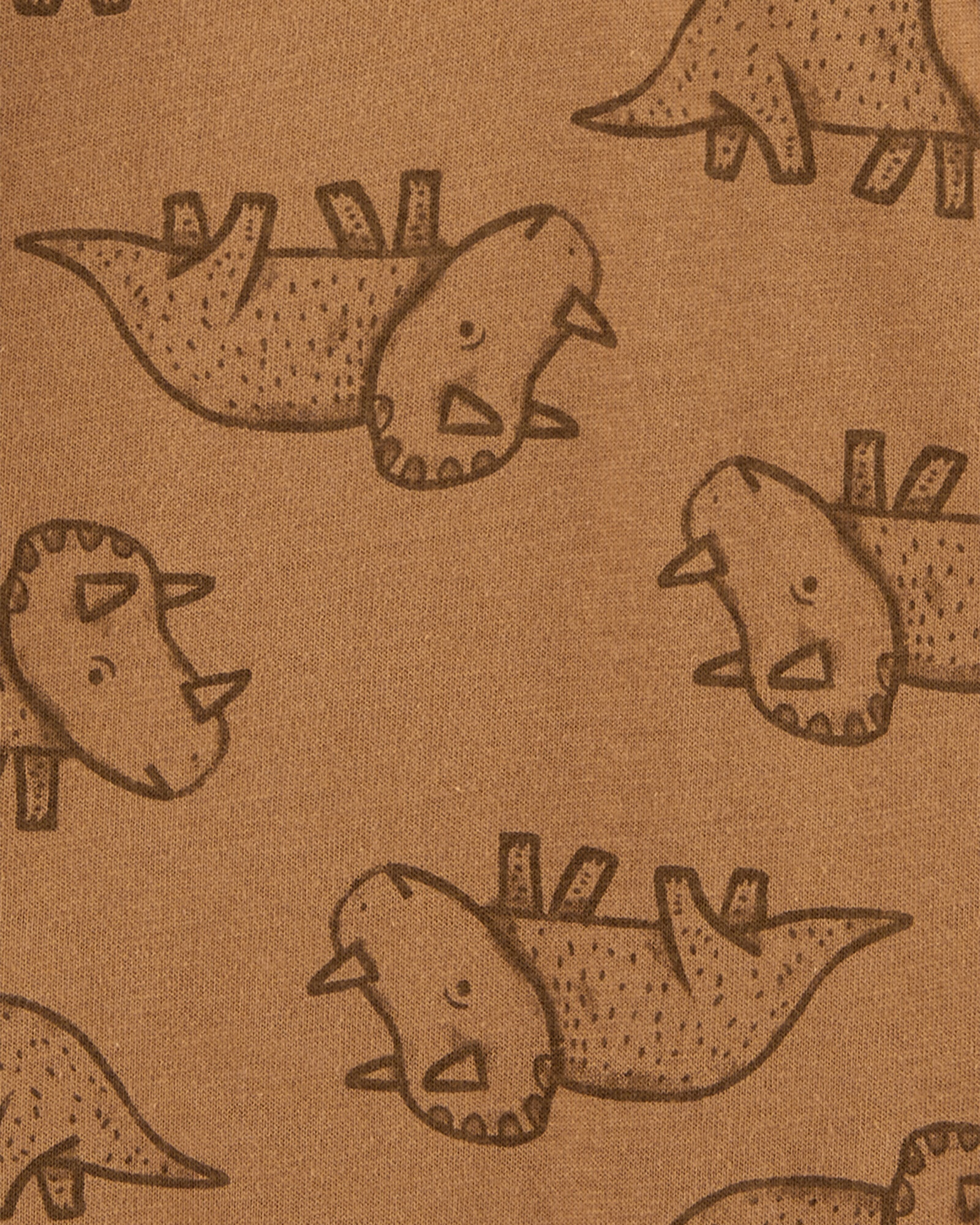 Monito corto de algodón diseño rinocerontes Sin color