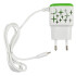 Cargador Carga Rápida 3.1a Lightning + Dos Usb Calidad Variante Color Verde