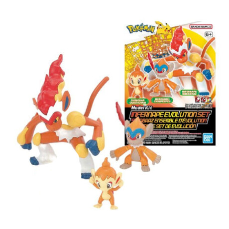 Infernape Set Evoluciones - Pokemon - Model Kit (Requiere Armado) Infernape Set Evoluciones - Pokemon - Model Kit (Requiere Armado)
