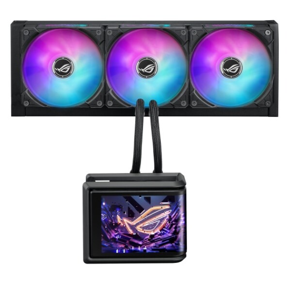 Cooler Liquido Asus Rog Ryuo Iv Slc 360 Argb Negro COOLER ASUS ROG RYUO IV SLC 360 ARGB BK