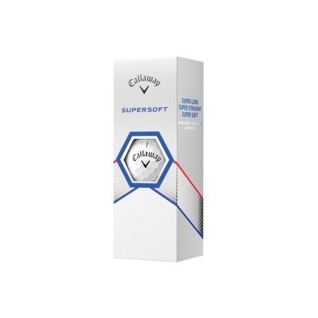 PELOTAS CALLAWAY SUPERSOFT BLANCAS - CAJA X12