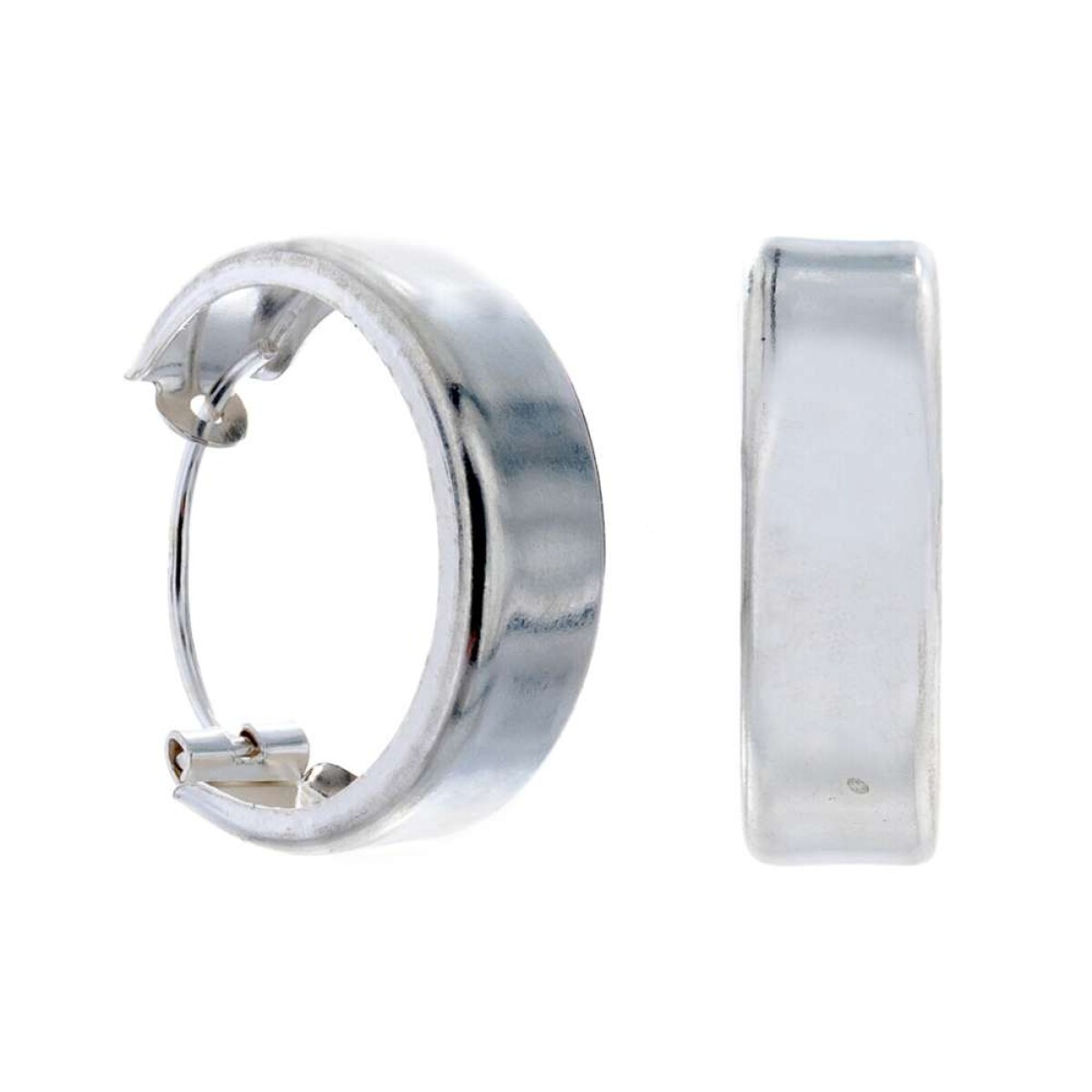 Aros de Plata 925 - 20 mm de Diametro 