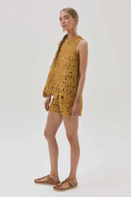 Short Soleil Mostaza