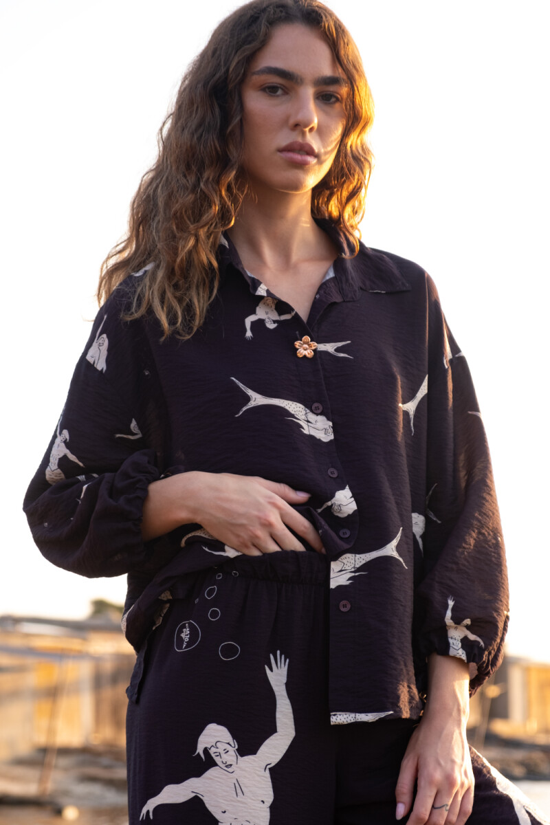 FLO SHIRT Negro