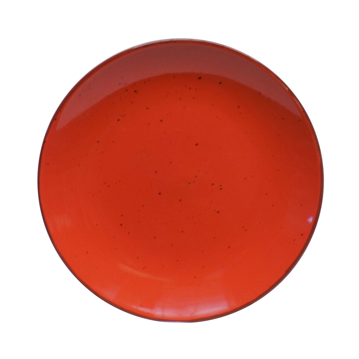 PLATO DE POSTRE TOULOUSE RUSTICO ROJO 20CM 