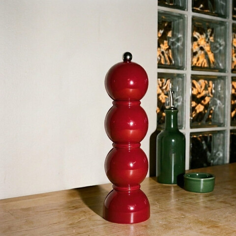 Pimentero molinillo de pimienta rojo