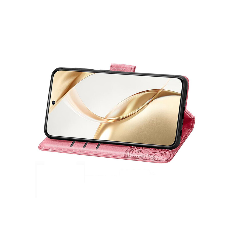 Flip cover para Honor 200 diseño mariposa color rosa Flip Cover Para Honor 200 Diseño Mariposa Color Rosa