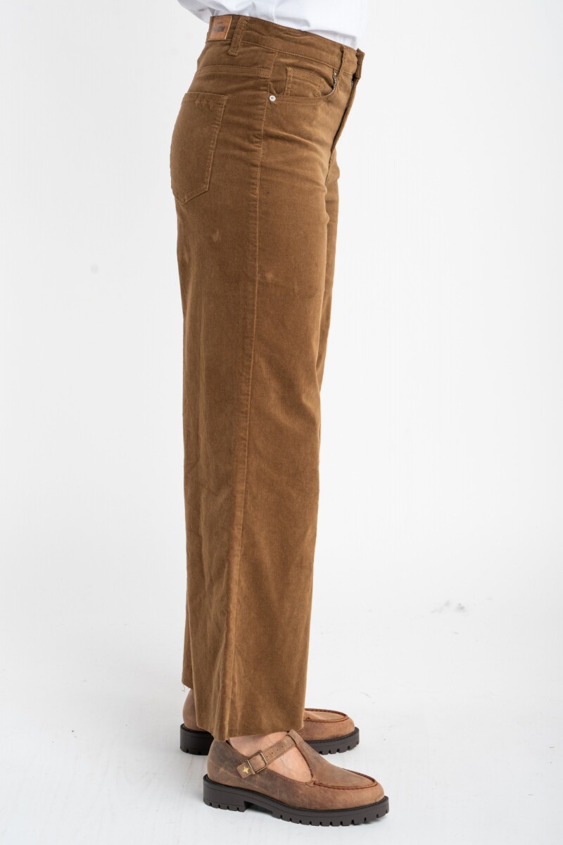 Jean Flared Wide Leg Chocolate