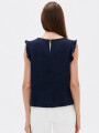 Blusa Jastel Azul Marino