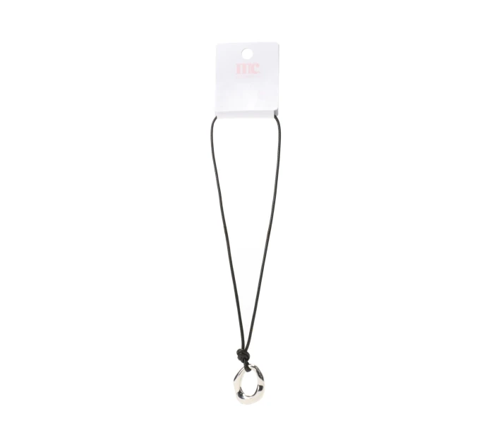 Collar con dije forma irregular Silver