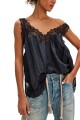 TUNICA LACEY ENCAJE Negro