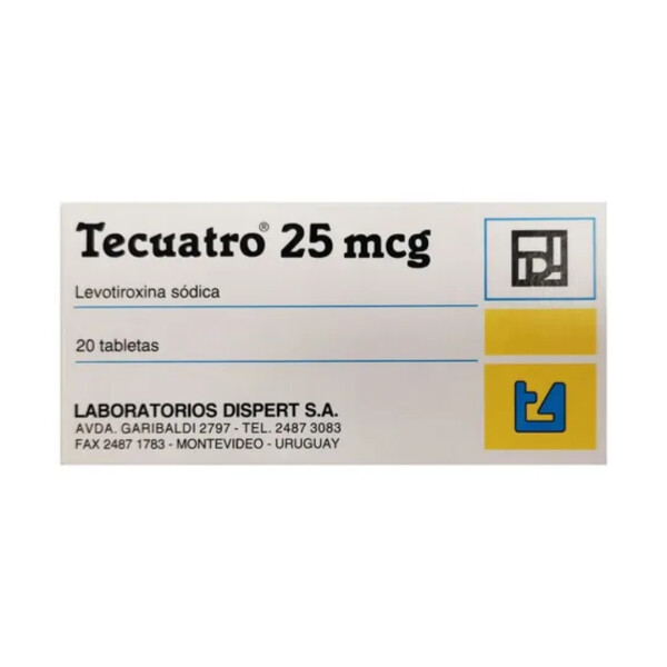 Tecuatro 25 mcg x 20 Comprimidos – Dispert Tecuatro 25 mcg x 20 Comprimidos – Dispert