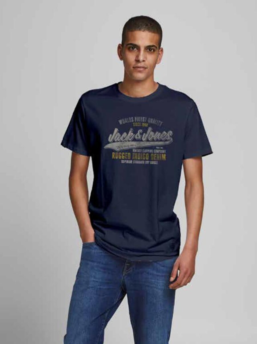 Camiseta Blu Booster - Navy Blazer 