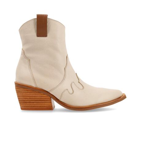 BOTA VENET - CUERO ISABELLA BEIGE