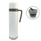 Termo Comet 750 ml Acero Inoxidable con Asa Fija y Pico Cebador BLANCO