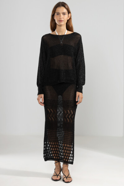 LU SKIRT Negro